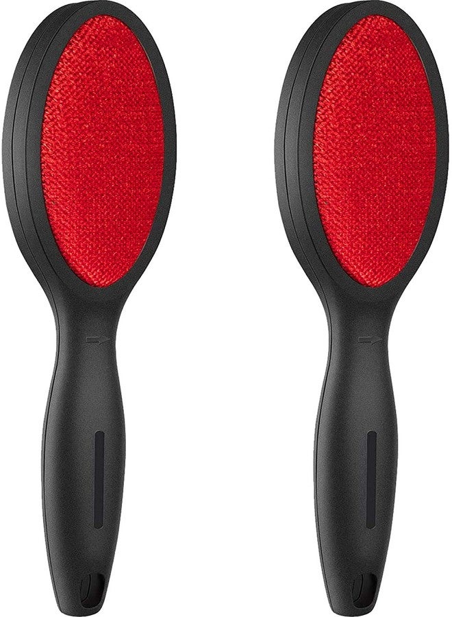 Feeke Lint Brush Lint Remover Lint Brushes for Clothes - Dual Sided Reusable Pet Hair Remover for Clothes Sheet Carpet Furniture Fabric, 2 Count - Image 1